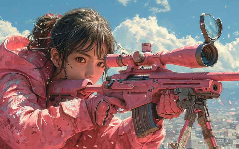 《免费CSGO暴躁少女在线狂飙枪战热血对决》