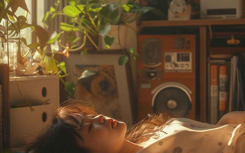 男生困意藏进女生慵懒里的温柔时分