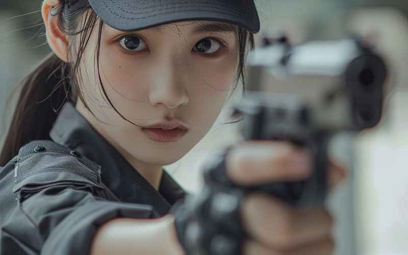 姐姐手把手教你射脚枪技巧在线视频教学