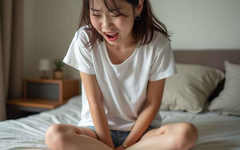 女性左腿叉开腿肚子中间疼痛原因分析与缓解方法视频