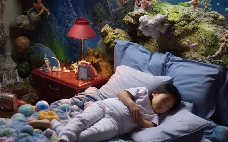 妈妈每晚装睡陪伴孩子成长的温暖时光