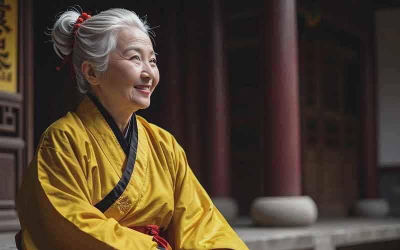 中国老奶奶的智慧与美德：勤劳善良传承家风