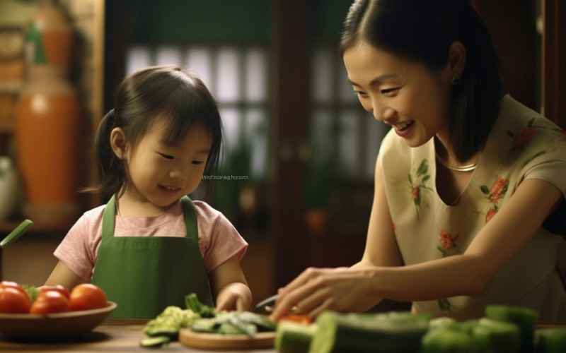 《少妇厨房母子温情时光高清实录》