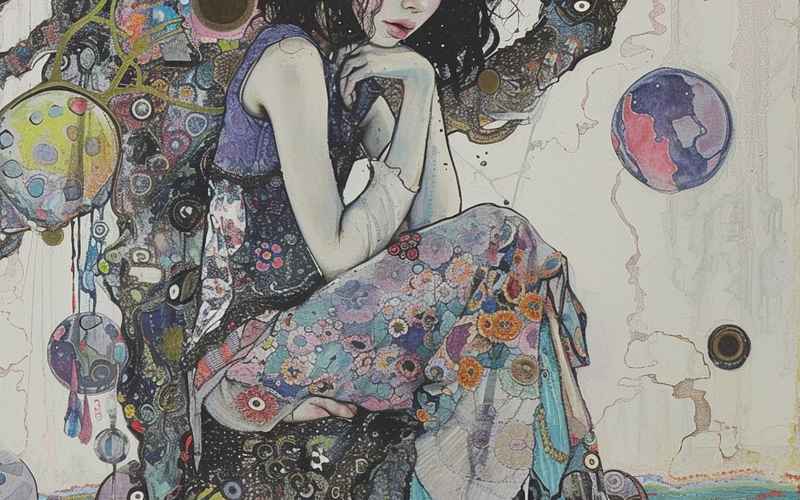 《阿司匹林笔下裙摆摇曳的温柔与哀愁》