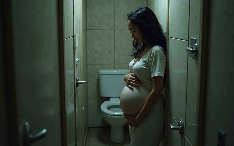爸爸常年在外奔波妈妈独自孕育新生命