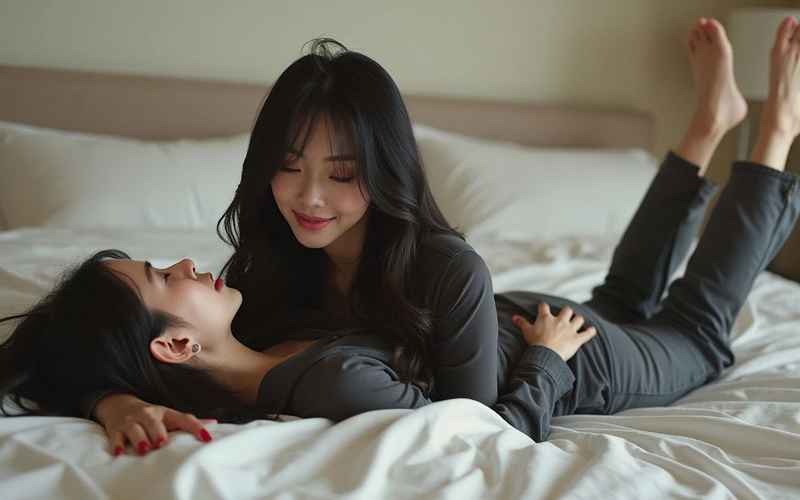 美女挠痒痒的欢乐时光 笑声不断趣味横生
