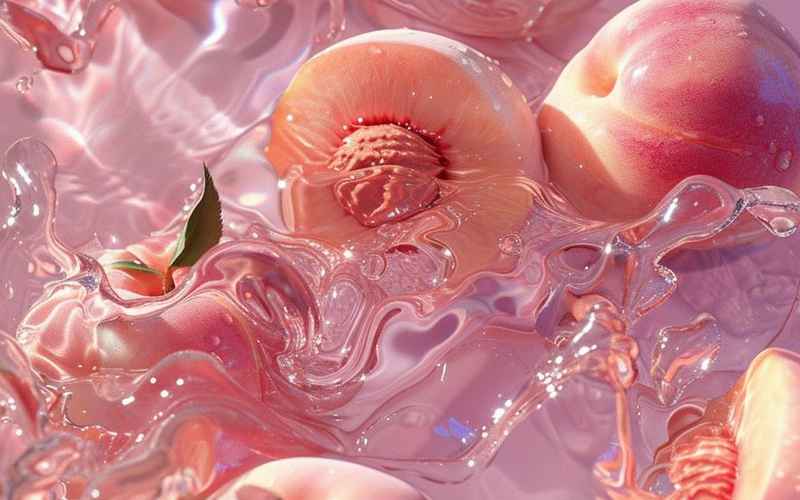 蜜桃成熟3D甜蜜诱惑鲜嫩多汁的视觉盛宴
